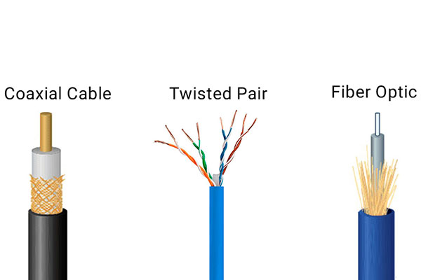 تفاوت کابل های فیبر نوری،کابل کواکسیل . کابل جفت بهم تابیده